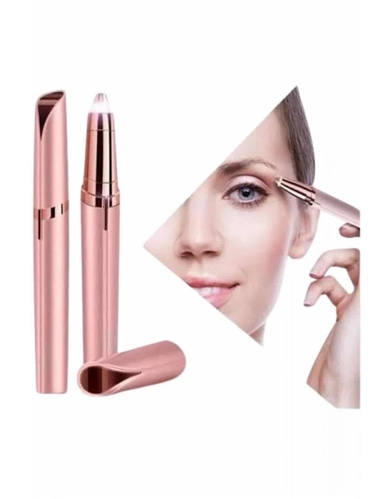 ® Kaş Bıyık Tüy Epilasyon Aleti Pilli Yüz Kaş Epilatör Kıl Tüy Alma Epilasyon