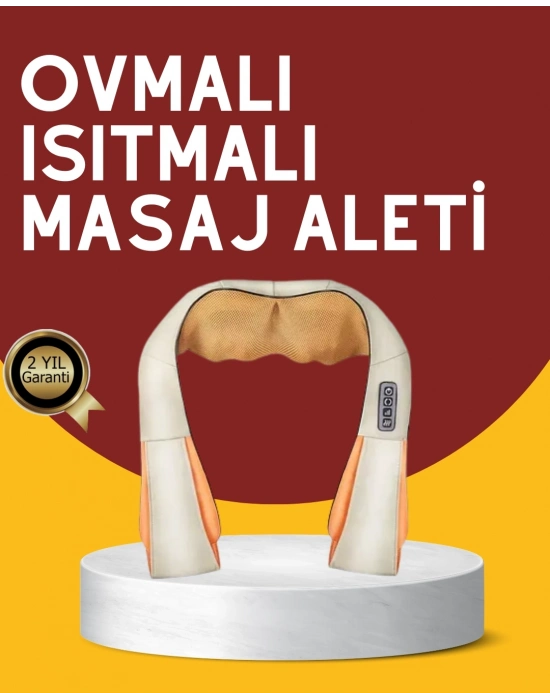 ® Kas Eklem Ağrılarına Ovmalı Isıtmalı Boyun Omuz Bel Masaj Aleti