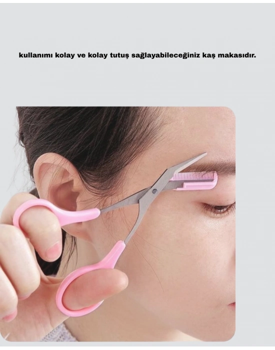 ® Kaş Şekillendirme Makası Taraklı – Hassas ve Güvenli Kesim