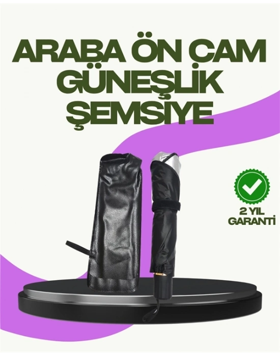® Katlanabilir Araba Güneşliği – UV ve Isı Koruması, Kolay Kurulum Gerektirmez