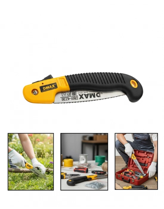 Katlanabilir Budama Testeresi Ergonomik Tutuşlu Keskin Bıçak