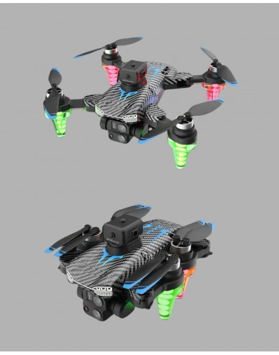 Katlanabilir Drone 1080P Kamera 0-100m Uçuş Mesafeli