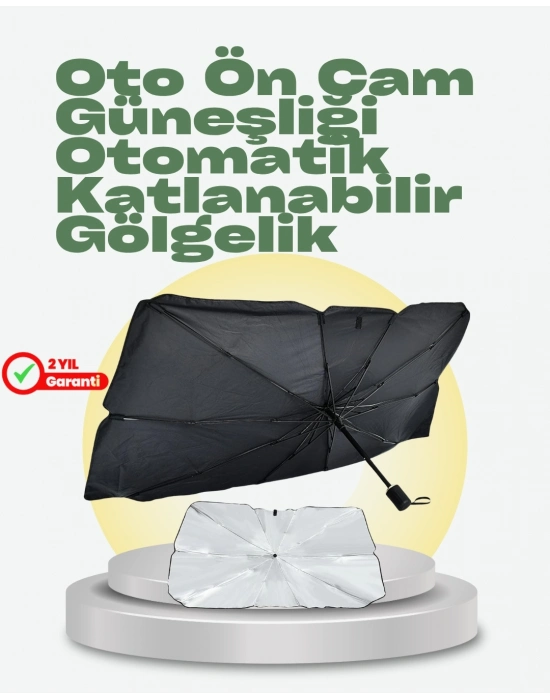® Katlanabilir Oto Güneşlik – Pratik, Dayanıklı, UV Koruyucu Tasarım