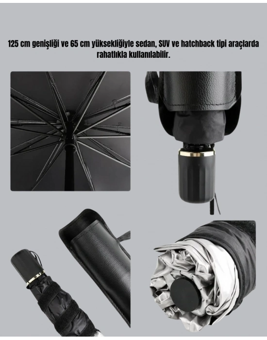 ® Katlanabilir Oto Güneşlik – Pratik, Dayanıklı, UV Koruyucu Tasarım