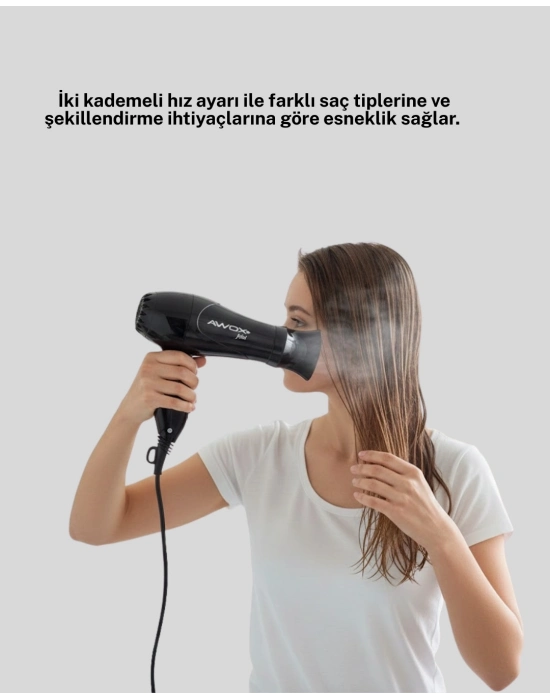 ® Katlanabilir Saç Kurutma Makinesi Seyahat Tipi Taşınabilir Tasarım