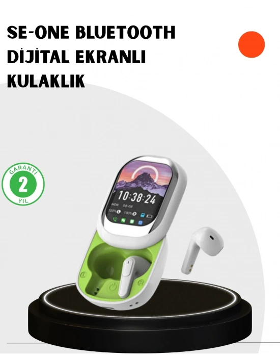 ® Kayar Kapaklı Şarj Kutusu Ve Dokunmatik Ekranlı Bluetooth Stereo Kulaklık