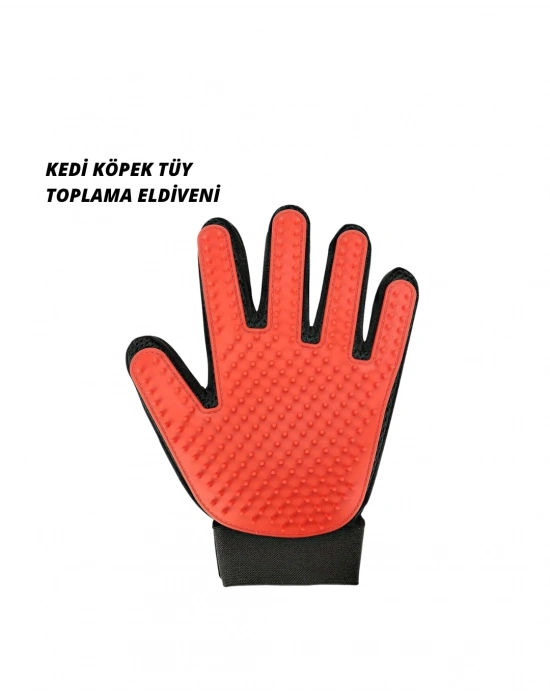 ® Kedi ve Köpek Tüy Toplama Masaj Eldiveni