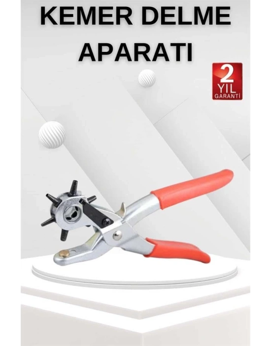 ® Kemer Delme Makinesi Aleti Kemer Delme Pensi Kumaş Kemer Ayakkabı Deri
