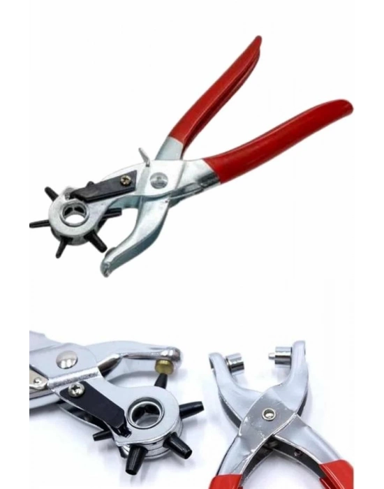 ® Kemer Delme Pensesi Deri Delici Pensi Zımba 6 Farklı Boyutta