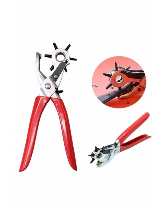 ® Kemer Delme Pensesi Deri Delici Pensi Zımba 6 Farklı Boyutta