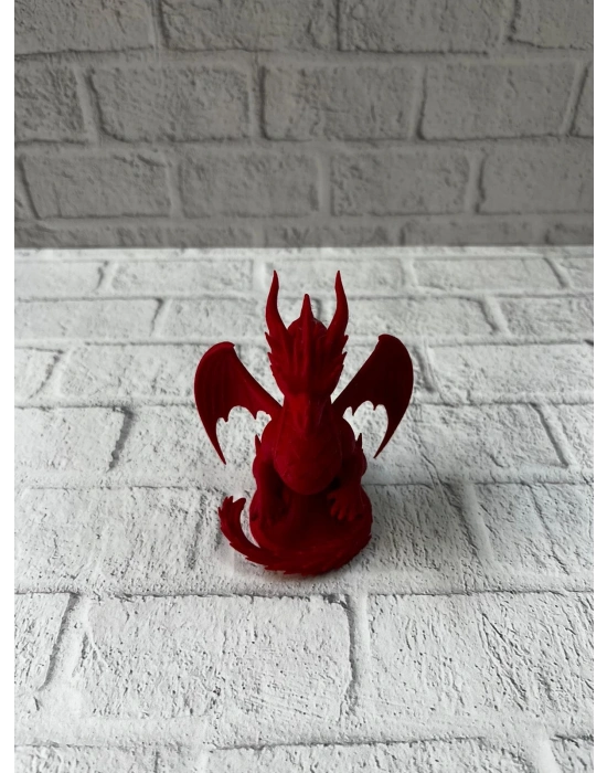 ® Kırmızı Ejderha Biblo 12 cm