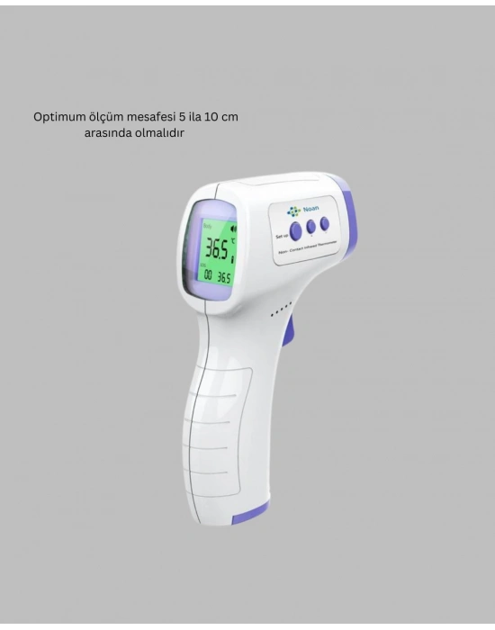® Kızılötesi Temassız Ateş Ölçer LCD Ekranlı Hassas Termometre