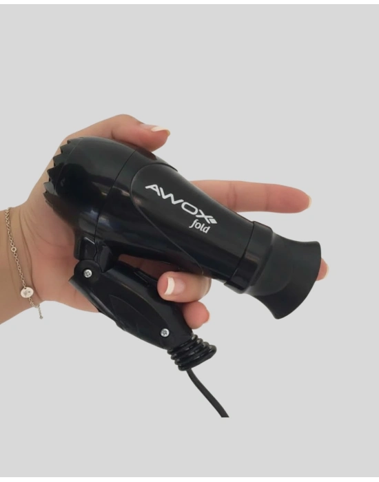 ® Kompakt Katlanabilir Saç Kurutma Makinesi Ev ve Seyahat Uyumlu
