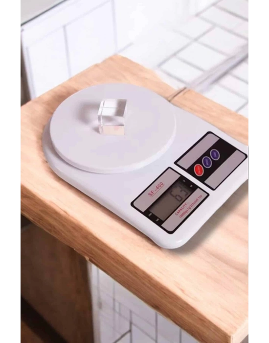 ® Kompakt Tasarım ve Tek Tuşla Sıfırlama Özelliğiyle Kullanımı Kolay Mutfak Tartısı