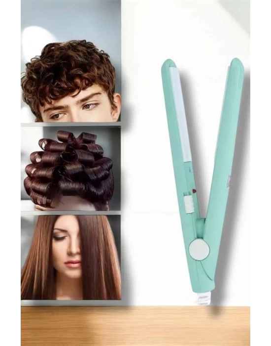 ® Kompakt ve Hafif: Elektriklenme Karşıtı Mini Saç Düzleştirici