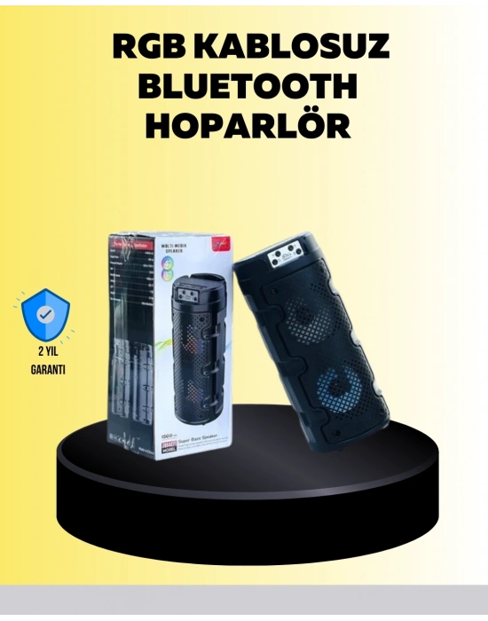 ® Kompakt ve Şık Tasarımlı Taşınabilir Hoparlör