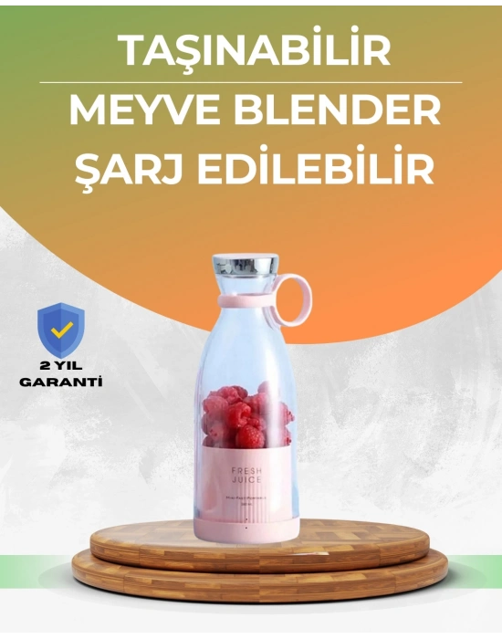 ® Kompakt ve Şık Tasarımlı Taze Meyve Suyu Hazırlayıcı