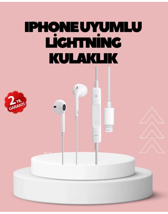 ® Konforlu Ergonomik Kare Tasarımlı Müzik ve Çağrı Kulaklığı