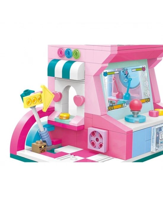 ® KP28019 Orange Cat Game Room Blok Seti -Vagon life