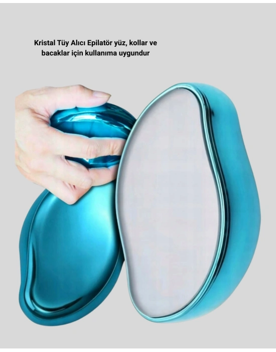 ® Kristal Tüy Temizleme Cihazı Yüz Kol Bacak Uyumlu Taşınabilir