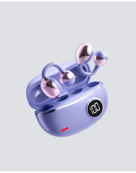 ® Kulak Arkası Klipsli Bluetooth Kulaklık YXG10 Silikon Malzemeli Ergonomik