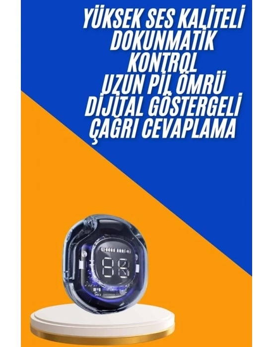 ® Kulak İçi Bluetooth Kulaklık ANC ENC Özellikli Şarj Göstergeli Kablosuz Kulaklık