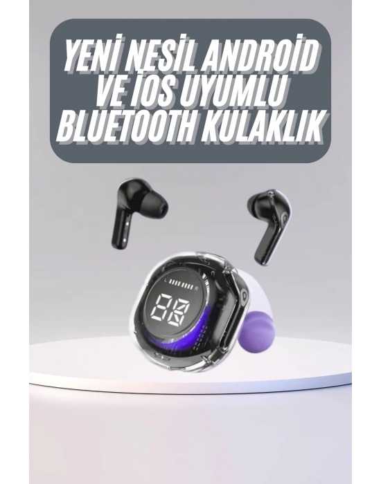® Kulak İçi Bluetooth Kulaklık ANC ENC Özellikli Şarj Göstergeli Kablosuz Kulaklık