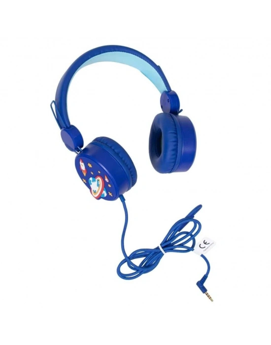 ® KULAKLIK MİKROFONLU KABLOLU UZAY RESİMLİ MV.