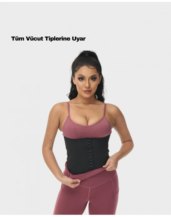 ® Kum Saati Görünüm Destekleyici Bel Şekillendirici