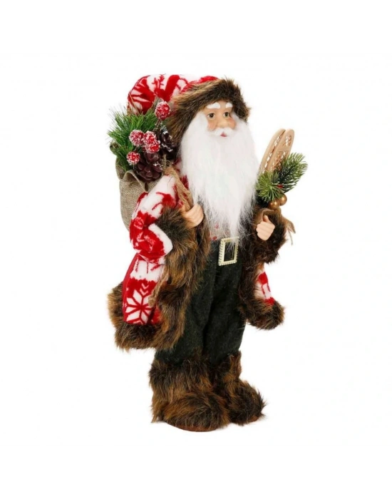 ® Kürklü  Dekoratif Biblo 41 cm