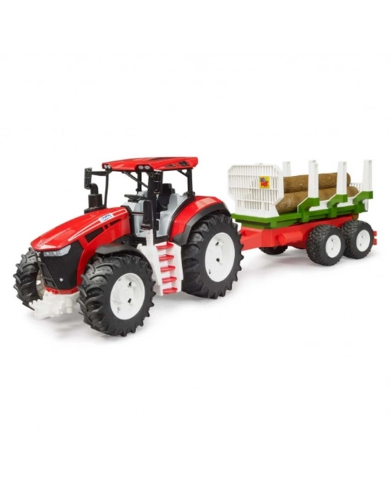 ® Kütük Taşıyan Römorklu Traktör 03453