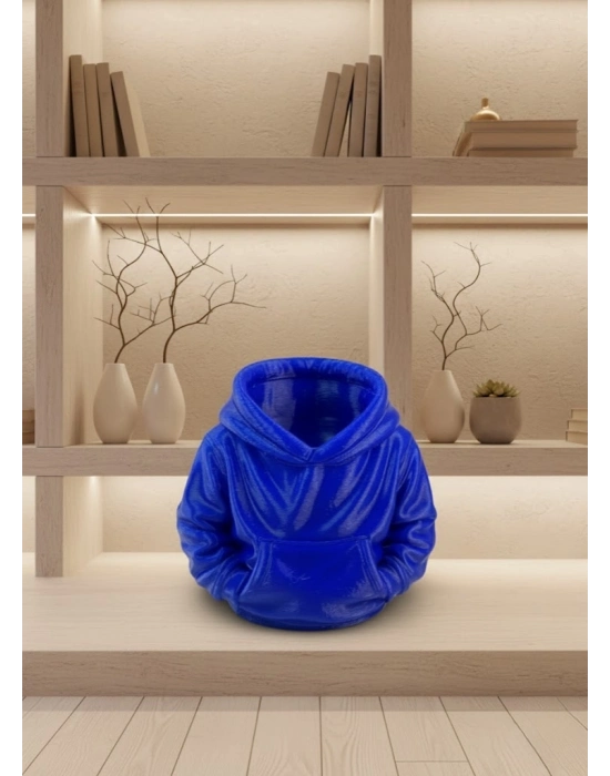 ® Lacivert Hoodie Kalemlik 10x10 cm Masa Üstü Düzenleyici