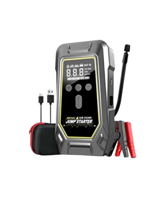 ® Lastik Şişirme Powerbank Özellikli Taşınabilir Cihaz