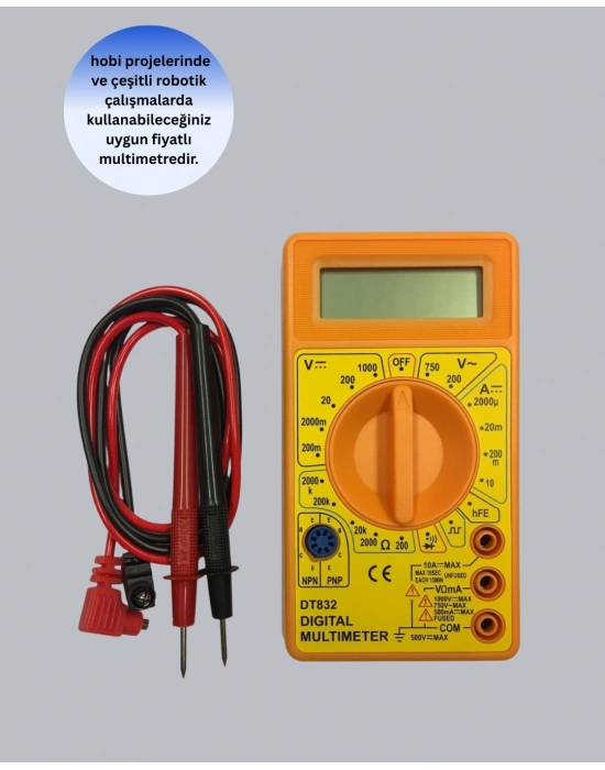 ® LCD Ekranlı Dijital Ölçü Aleti Ev ve Atölye Kullanımı