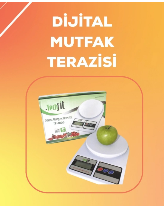 ® LCD Ekranlı Yüksek Hassasiyetli Dijital Mutfak Terazisi
