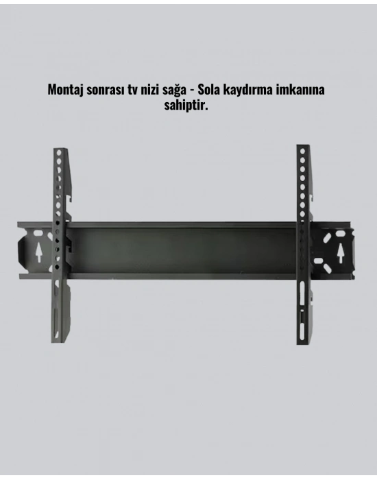 ® LCD LED Plasma TV Askı Aparatı 32-65 İnç Uyumlu 3 Kademeli Ayar