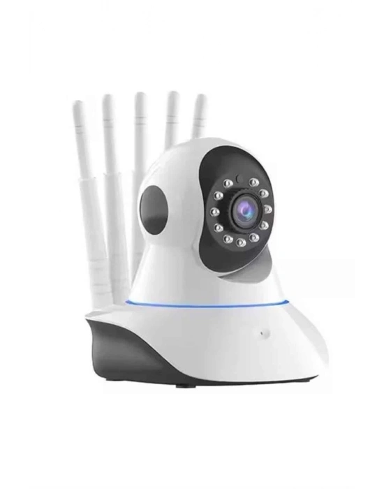 ® LED Aydınlatmalı 5 Antenli Motorlu 1080P Wifi Kamera Sensörlü