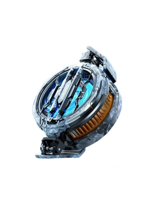 ® LED Işıklı Telefon Soğutucu | Ultra Sessiz Fan | Mıknatıslı ve Aparatlı Bağlantı