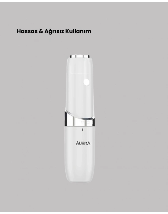 ® LED Işıklı Yüz Epilasyon Aleti Hassas ve Ağrısız Tüy Alma