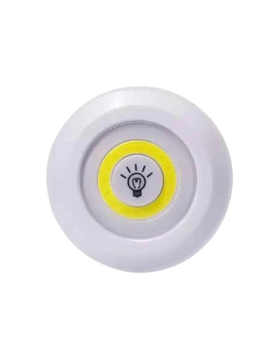 Led Lamba 3lü Uzaktan Kumandalı Yapışkanlı