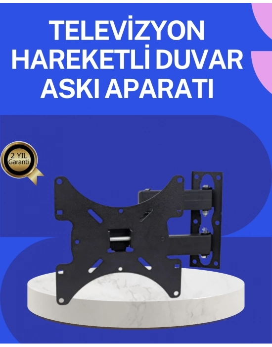 ® LED LCD TV Duvar Askı Aparatı Hareketli ve Döner