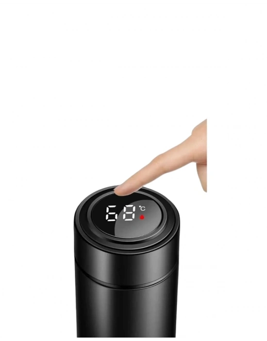 ® LED Sıcaklık Ölçerli 250 ml Yalıtımlı Termos Şişe