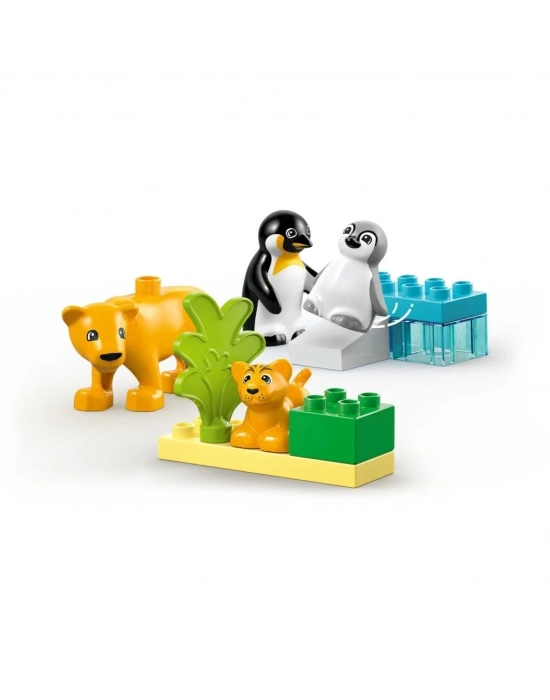 ® LED10442   Duplo Penguen ve Aslanlar