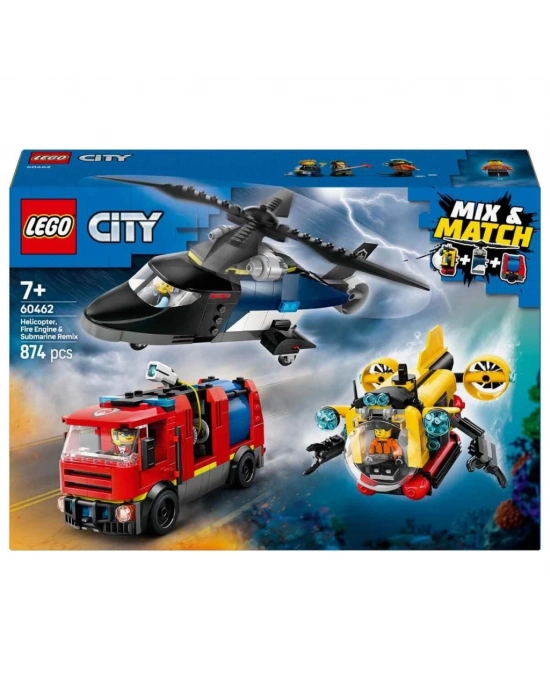 ® City Helikopter, İtfaiye Kamyonu ve Denizaltı Karışımı 60462