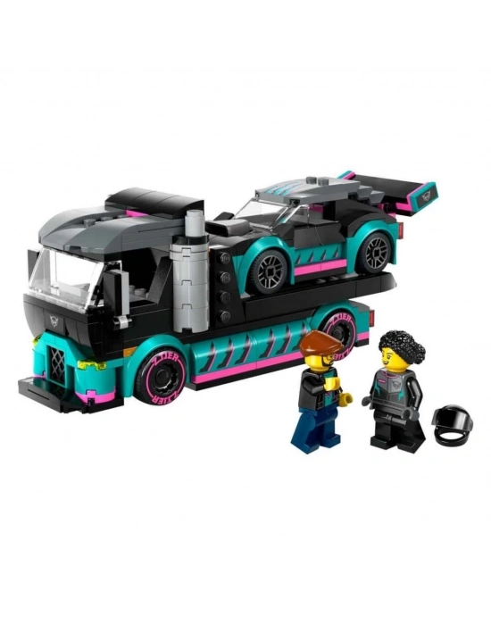 ® Yarış Arabası ve Araba Taşıyıcı Kamyon 60406