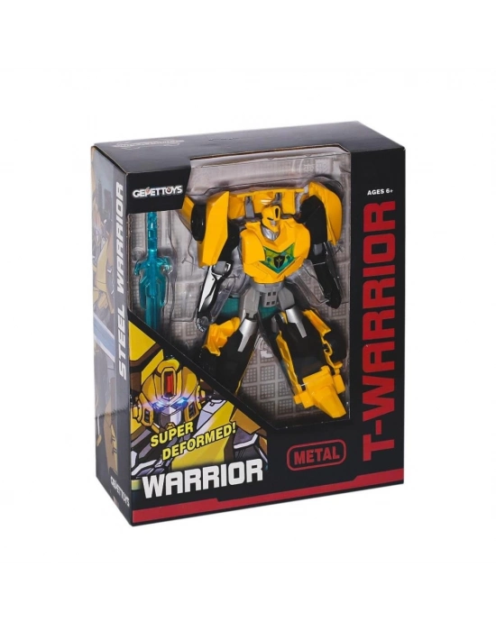 ® LJ1651 Metal Gövdeli Dönüşebilen Robot -Gepettoys