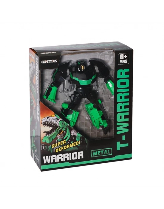 ®  LJ1653 Metal Gövdeli Dönüşebilen Robot -Gepettoys