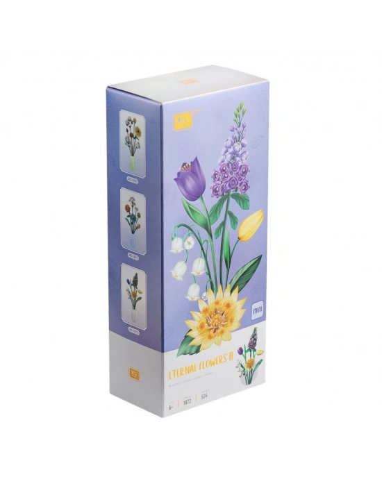 LZ1672 LOZ Çiçek Blok Seti 534 Parça-Vagon life