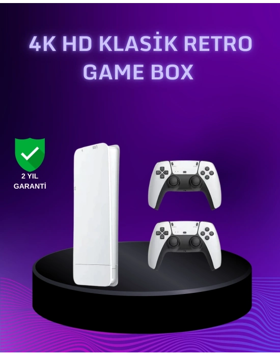 ® M15 Video Oyun Konsolu 20 Emülatör Destekli 64GB Bellekli