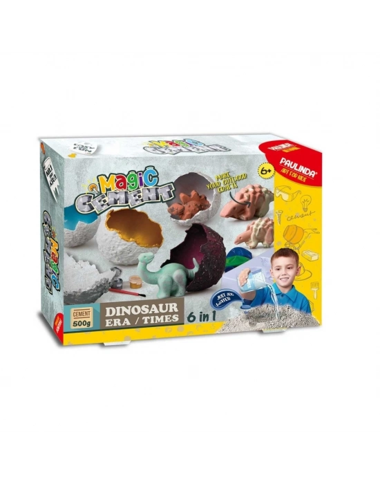 ® Magic Cement Dinosaur Era / Times 6in1 Hobi Set 500 gr